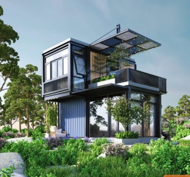 Nhà Container 2 Tầng