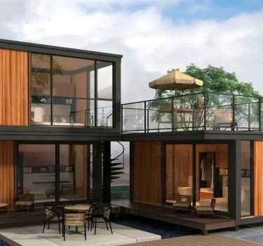Nhà container lắp ghép 3 cont 20 ft